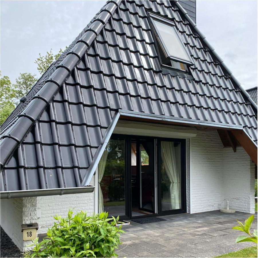 Ferienhaus Robbe Dorum エクステリア 写真